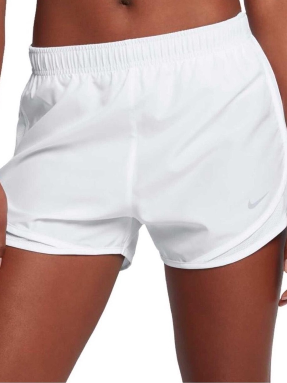 Nike Women’s White Athletic Running Shorts